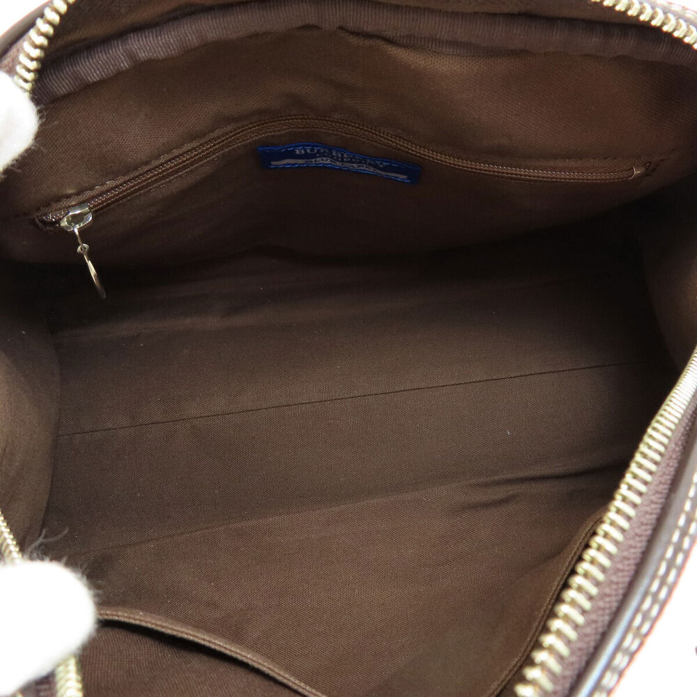 Burberry Blue Label Logo Handbag Canvas - Picture 5 of 11